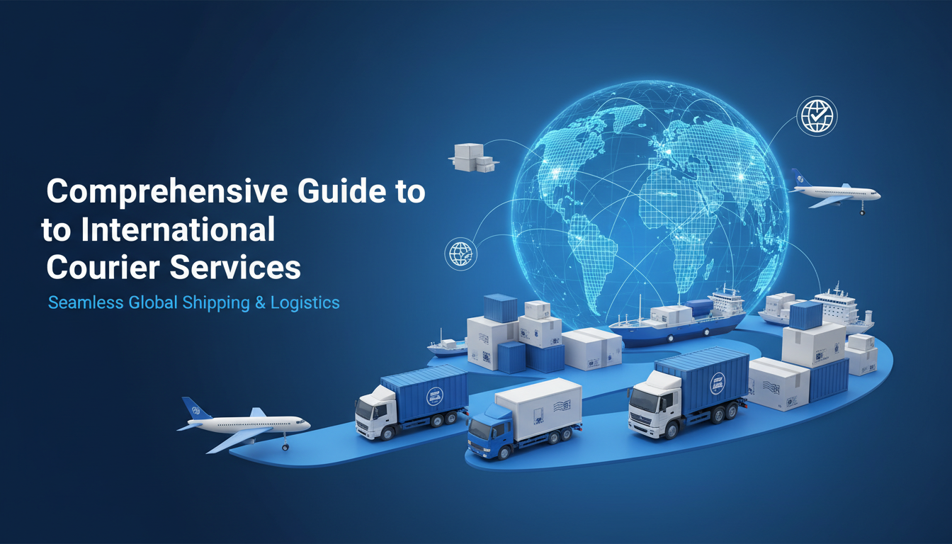 International courier parcels and shipping documentation prepared for export from South Africa.